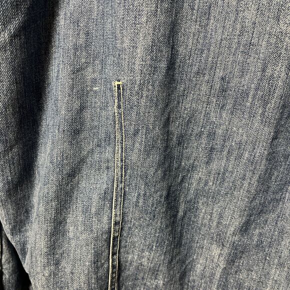 BLUE WILLI'S Rare Vintage Trucker Denim Jacket Blue Jean Mens Size XXXL - Picture 12 of 16